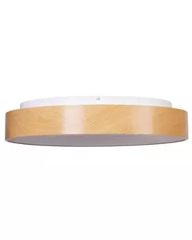 BELIANI потолочный светильник в форме золотого кольца из стали и пластика со встроенным светодиодным светильником круглой формы, современное освещение, светло-коричневый