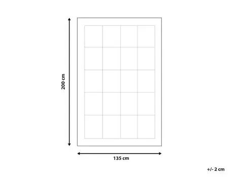 BELIANI Пуховое одеяло белое из микрофибры и хлопка Japara 135 x 200 см, теплое зимнее однотонное одеяло с окантовкой для спальни