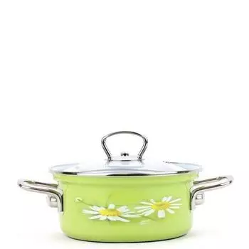 БЕЛИС Кастрюля со стеклянной крышкой DAISY 20 см/2,6л Belis