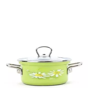 БЕЛИС Кастрюля со стеклянной крышкой DAISY 24 см/4,5л Belis