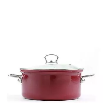 БЕЛИС Сковорода со стеклянной крышкой ЭКО-КЕРАМИКА 20 см/2,6л Belis