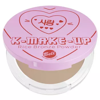 Bell, Asian Valentine's Day K-make Up Rice Bronze Powder, Bronzer для лица