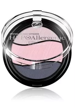 Bell, Гипоаллергенные, тройные тени для век 12 шт