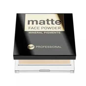 Bell, Professional Matte Face Powder 2, Пудра для лица