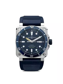 Bell & Ross наручные часы BR 03-92 Diver Blue 42 мм, синий