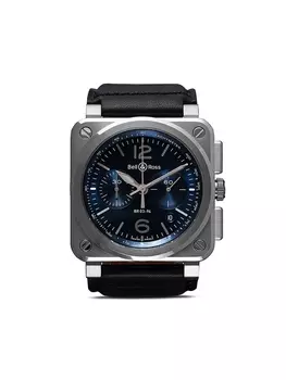 Bell & Ross наручные часы BR 03-94 Blue Steel 42 мм, синий