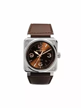 Bell & Ross наручные часы BR 03 Golden Heritage 41 мм, коричневый