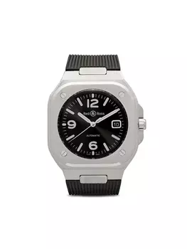 Bell & Ross наручные часы BR 05 Black Steel 40 мм, черный
