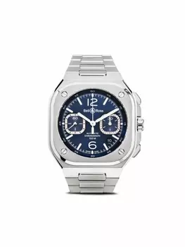 Bell & Ross наручные часы BR-05 Chrono 42 мм, синий