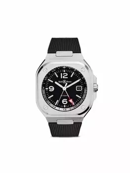 Bell & Ross наручные часы BR-05 GMT 41 мм, черный
