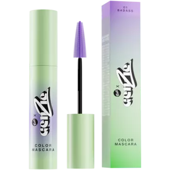 Bell X Genzie цветная тушь для ресниц 01 badass, 6 г