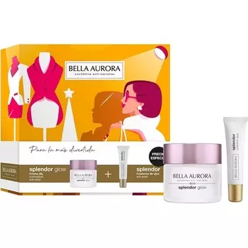 Bella Aurora Splendor Glow + мульти-консилер крем для глаз Антивозрастной крем для лица со сияющим эффектом грязеотталкивающий без морщин