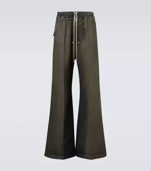Белла джинсы с широкими штанинами Rick Owens, Darkdust Degrade
