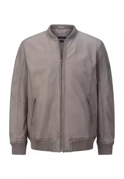 БЕЛЛАВЕНТО кожаная куртка BABISTA, коричневый