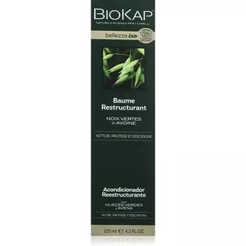 Bellezza Bio Restructuring Conditioner 125 мл для всех типов волос — распутывает и питает волосы — веганские, Biokap