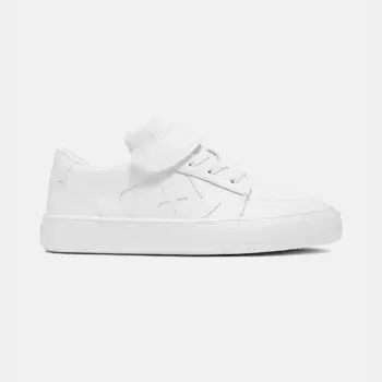 Belmont Leather Converse детские повседневные кроссовки, белый