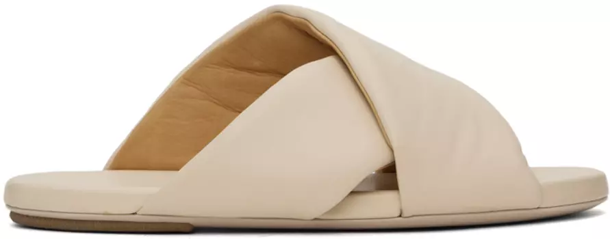 Бело-белые сандалии Spanciata Marsell