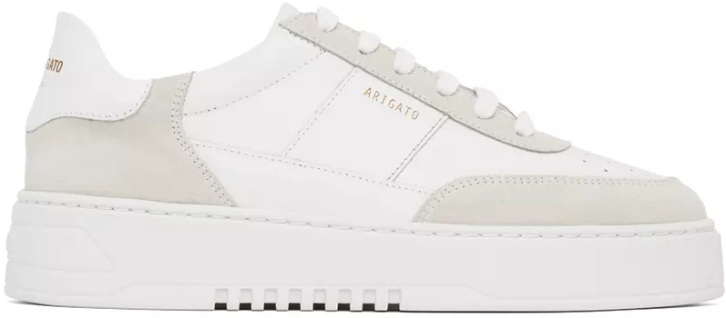 Бело-бежевые винтажные кроссовки Orbit Axel Arigato