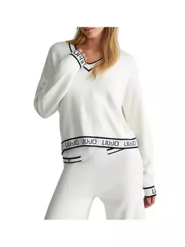 Бело-черная женская рубашка Liu Jo