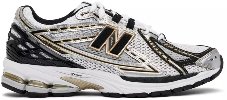 Бело-черные кроссовки 1906R New Balance, Metallic silver/Black/Sea salt
