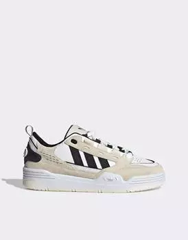 Бело-черные кроссовки adidas Originals Adi 2000