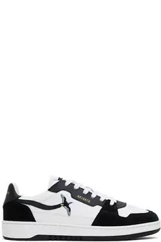 Бело-черные кроссовки Dice Lo Bee Bird Axel Arigato