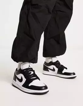 Кроссовки Jordan AJ1 Low, белый/черный