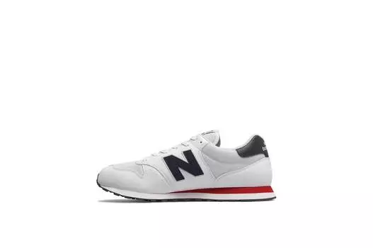 Бело-черные кроссовки New Balance 500