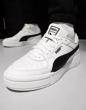 Бело-черные кроссовки Puma CA Pro