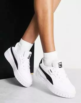 Бело-черные кроссовки Puma Cali Dream