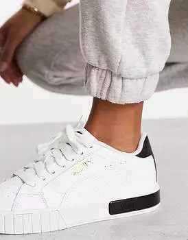 Бело-черные кроссовки Puma Cali Star