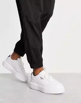 Бело-черные кроссовки Puma oslo may
