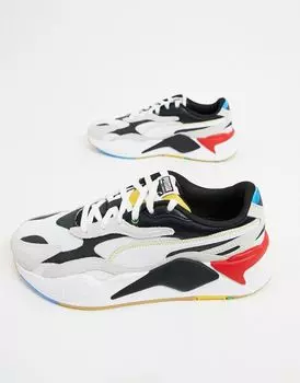 Бело-черные кроссовки Puma RS-X3
