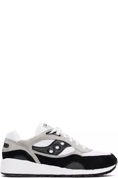 Бело-черные кроссовки Shadow 6000 Saucony