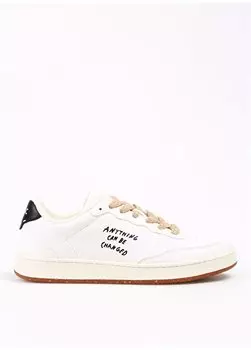 Бело-черные мужские кроссовки SHACBEVE Acbc, белый черный