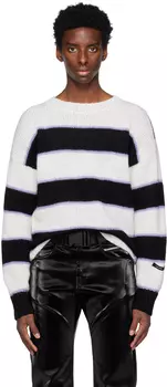 Бело-черный свитер 'N' 99%IS-