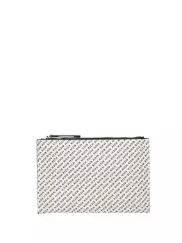 Бело-черный женский клатч Richmond