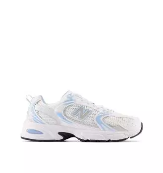 Бело-голубые кроссовки New Balance 530
