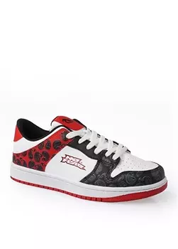 Бело-красная женская повседневная обувь No Fear