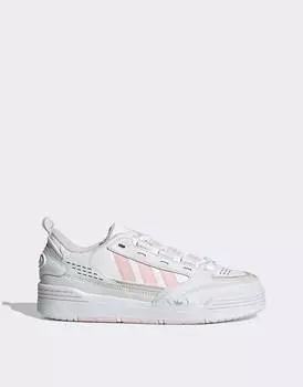 Бело-розовые кроссовки adidas Originals ADI 2000