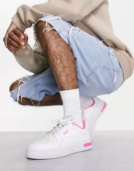 Бело-розовые кроссовки Puma CA Pro Acid Brights