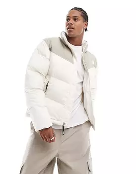 Бело-серая куртка The North Face Saikuru