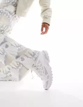 Бело-серебристые кроссовки унисекс Salomon ACS+