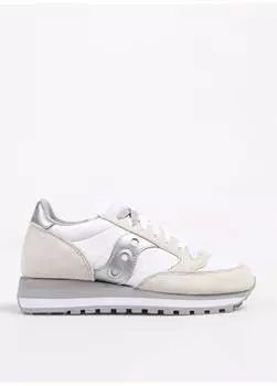 Бело-серебристые женские кроссовки S60530-16 Saucony, белый/серебристый