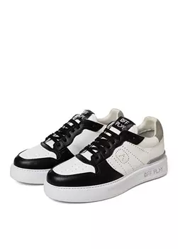 Бело-серо-черные мужские кроссовки Off Play