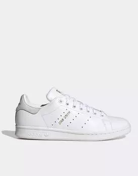 Бело-серые кроссовки adidas Originals Stan Smith