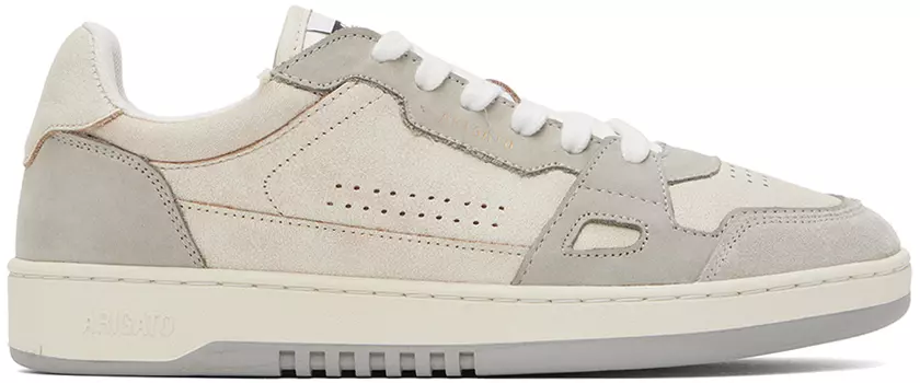 Бело-серые кроссовки Axel Arigato Dice Lo