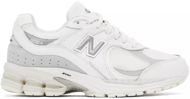 Бело-серые кроссовки New Balance 2002RX