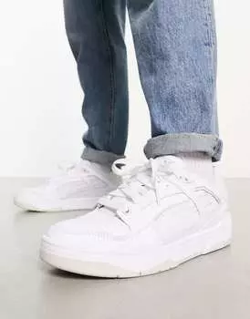 Бело-серые кроссовки Puma Slipstream