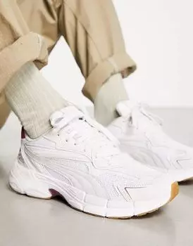 Бело-серые кроссовки Puma Teveris Nitro
